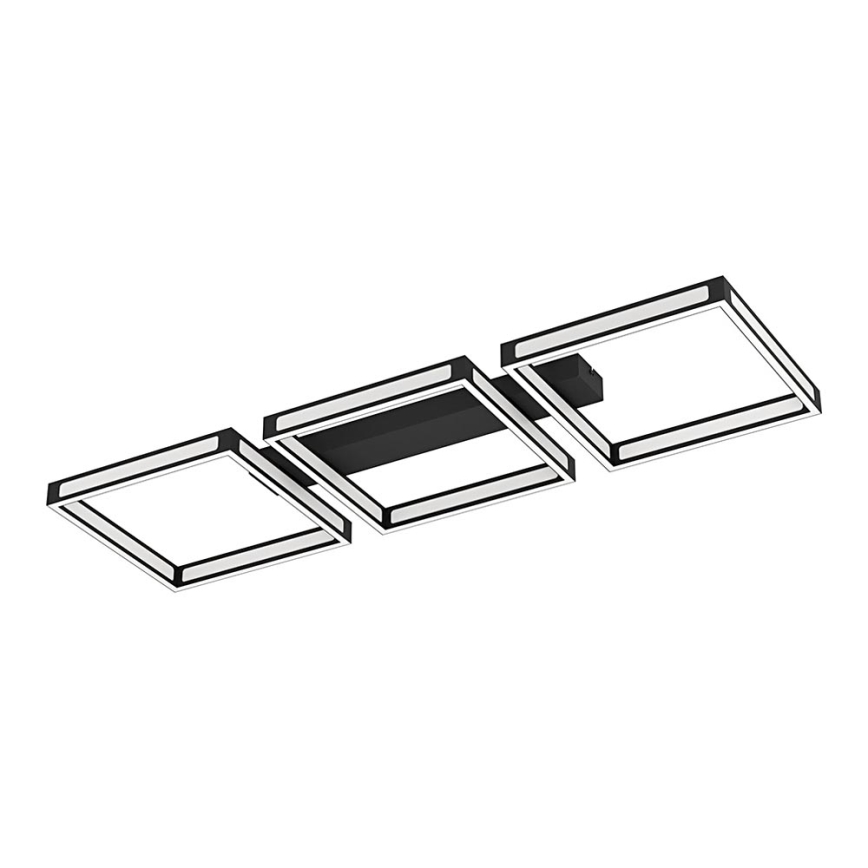 Eglo - Iluminação de teto LED 3xLED/11,2W/230V preta