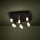 Eglo - Iluminação de teto LED com regulação 9xLED/3,1W/230V 3000K antracite/dourado