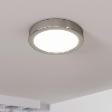 Eglo - Iluminação de teto LED com regulação LED/11W/230V cromado mate