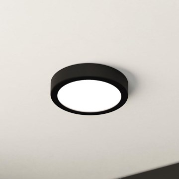 Eglo - Iluminação de teto LED com regulação LED/11W/230V preto