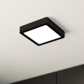 Eglo - Iluminação de teto LED com regulação LED/11W/230V preto
