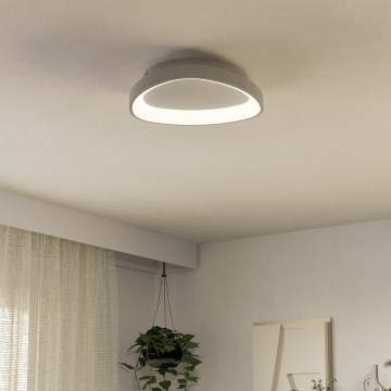 Eglo - Iluminação de teto LED com regulação LED/12W/230V 2700-6500K branco + comando