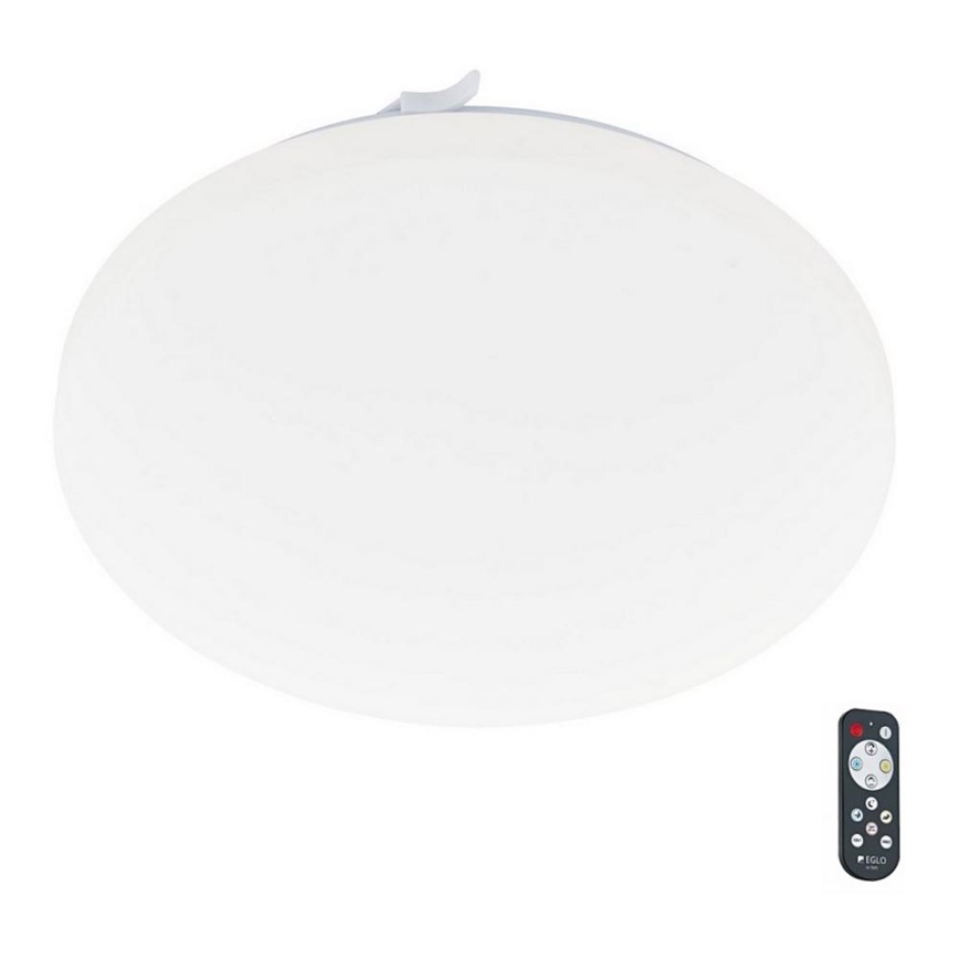 Eglo - Iluminação de teto LED com regulação LED/12W/230V + comando