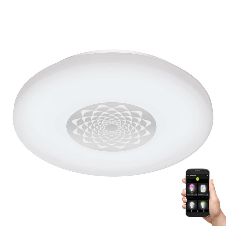 Eglo - Iluminação de teto LED com regulação LED/15,6W/230V 2700-6500K