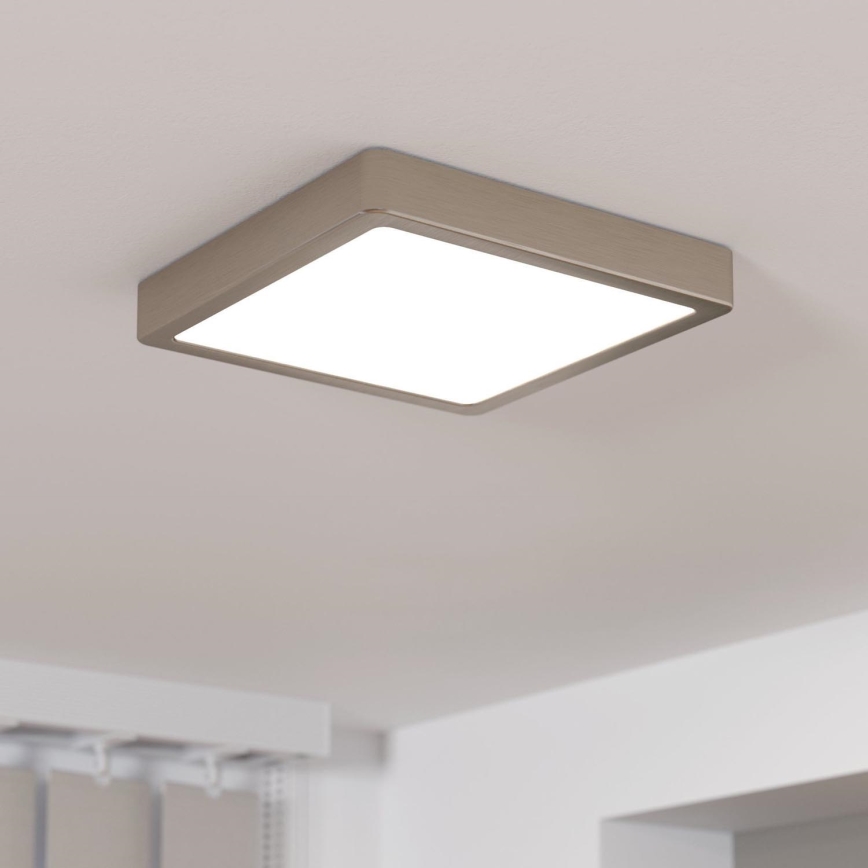 Eglo - Iluminação de teto LED com regulação LED/17W/230V cromado mate