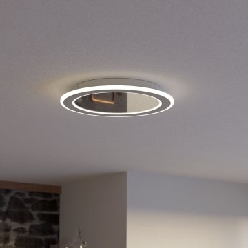 Eglo - Iluminação de teto LED com regulação LED/20W/230V 2700-6500K branco + comando