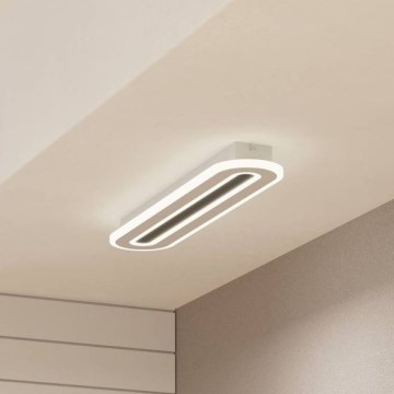 Eglo - Iluminação de teto LED com regulação LED/20W/230V 2700-6500K branco + comando