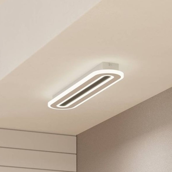 Eglo - Iluminação de teto LED com regulação LED/20W/230V 2700-6500K branco + comando