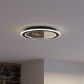 Eglo - Iluminação de teto LED com regulação LED/20W/230V 2700-6500K preto + comando
