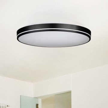 Eglo - Iluminação de teto LED com regulação LED/22W/230V 3000-6500K + controlo remoto