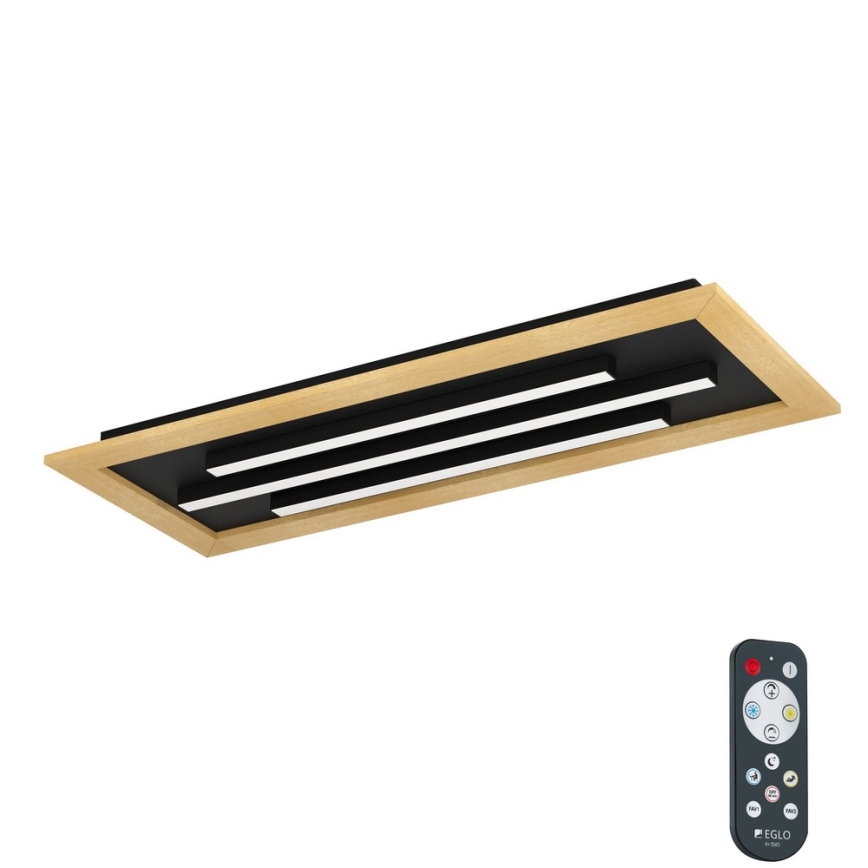 Eglo - Iluminação de teto LED com regulação LED/32,1W/230V + controlo remoto