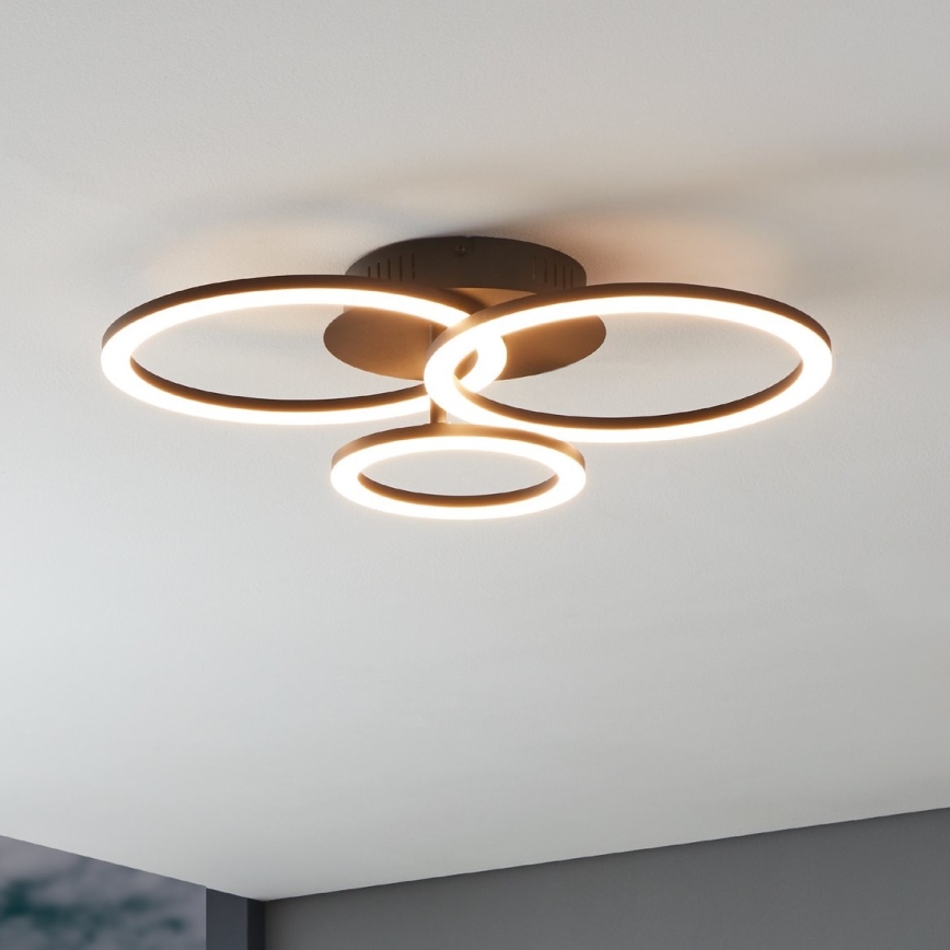 Eglo - Iluminação de teto LED com regulação LED/33W/230V