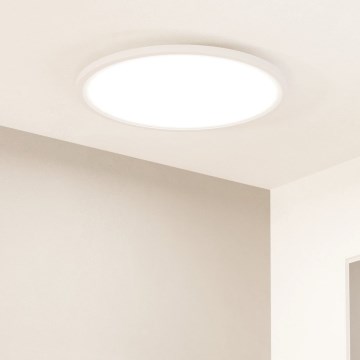 Eglo - Iluminação de teto LED com regulação LED/41W/230V diâmetro 60 cm branco
