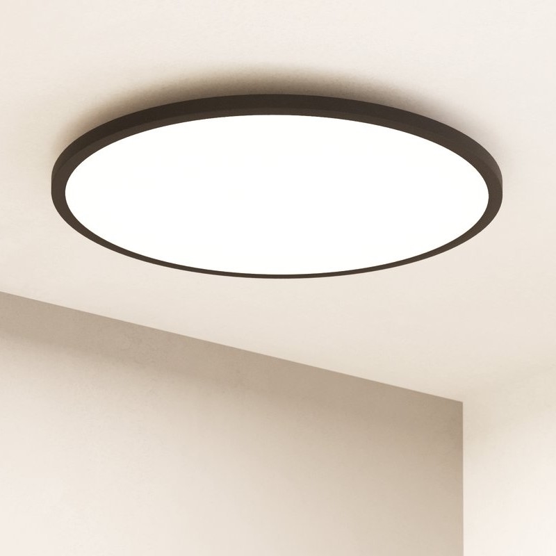 Eglo - Iluminação de teto LED com regulação LED/41W/230V diâmetro 60 cm preto