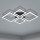 Eglo - Iluminação de teto LED com regulação LED/42W/230V