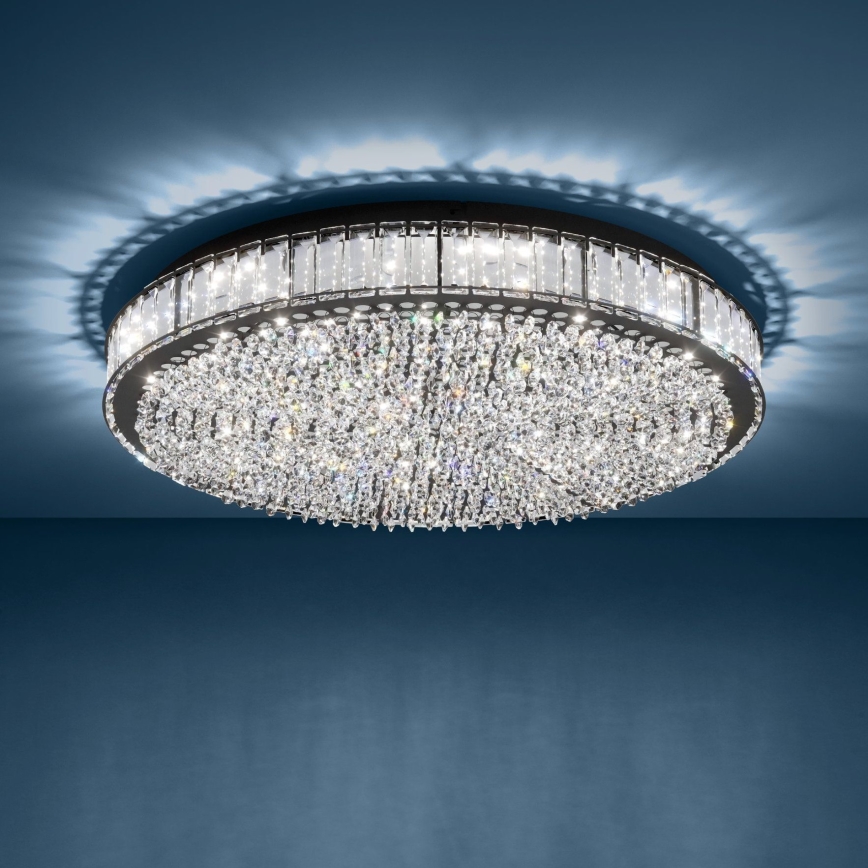 Eglo - Iluminação de teto LED com regulação LED/52,4W/230V 4000K preto