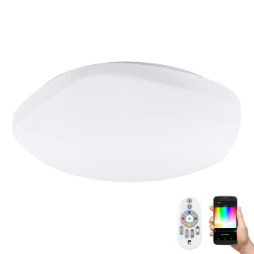 Eglo - Iluminação de teto LED com regulação TOTARI-C LED/34W/230V + controlo remoto