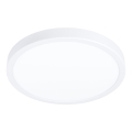 Eglo - Iluminação de teto LED com sensor FUEVA LED/17W/230V 3000K ø 28,5 cm