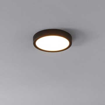 Eglo - Iluminação de teto LED com sensor LED/17W/230V 3000K preto