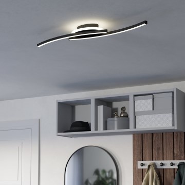Eglo - Iluminação de teto LED LED/12W/230V 4000K preto