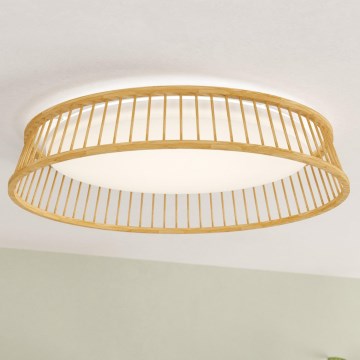 Eglo - Iluminação de teto LED LED/20W/230V castanho
