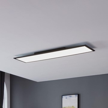 Eglo - Iluminação de teto LED LED/33W/230V 120x30 cm preto