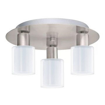 Eglo - Iluminação de teto LED MY CHOICE 3xE14/4W/230V cromado mate/branco