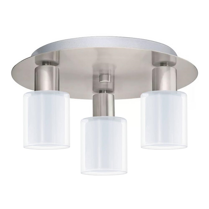Eglo - Iluminação de teto LED MY CHOICE 3xE14/4W/230V cromado mate/branco