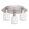 Eglo - Iluminação de teto LED MY CHOICE 3xE14/4W/230V cromado mate/branco