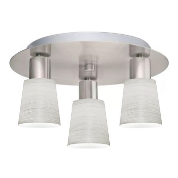 Eglo - Iluminação de teto LED MY CHOICE 3xE14/4W/230V cromado mate/creme