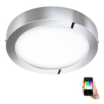 Eglo - Iluminação de teto LED RGB com regulação FUEVA-C LED/21W/230V