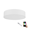 Eglo - Iluminação de teto LED RGB com regulação ROMAO-C LED/33W/230V + CR
