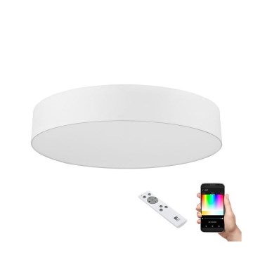 Eglo - Iluminação de teto LED RGB com regulação ROMAO-C LED/42W/230V + comando