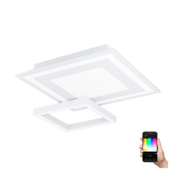 Eglo - Iluminação de teto LED RGB com regulação SAVATAEILA-C LED/20W/230V