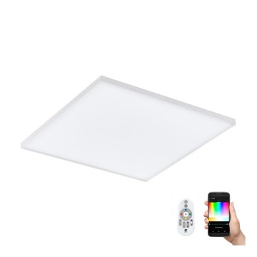 Eglo - Iluminação de teto LED RGB com regulação TURCONA-C LED/20W/230V + comando