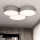 Eglo - Iluminação de teto LED RGBW com regulação 3xLED/7,5W/230V 2700-6500K cinzento