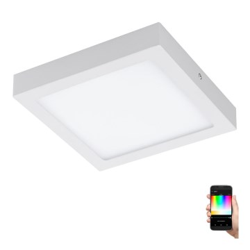 Eglo - Iluminação de teto LED RGBW com regulação FUEVA-C LED/15,6W/230V Bluetooth