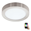 Eglo - Iluminação de teto LED RGBW com regulação FUEVA-C LED/15,6W/230V Bluetooth