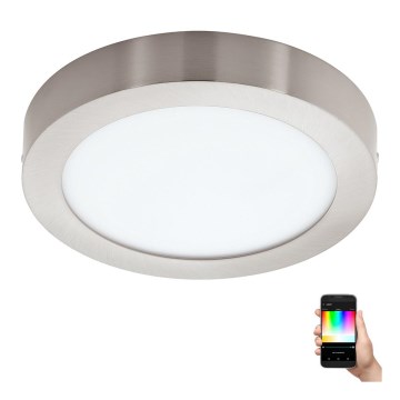 Eglo - Iluminação de teto LED RGBW com regulação FUEVA-C LED/15,6W/230V Bluetooth
