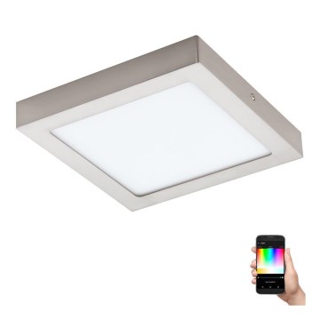 Eglo - Iluminação de teto LED RGBW com regulação FUEVA-C LED/15,6W/230V Bluetooth