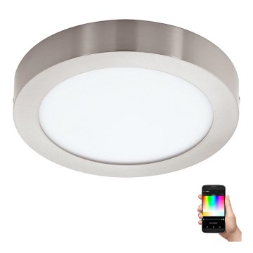 Eglo - Iluminação de teto LED RGBW com regulação FUEVA-C LED/21W/230V Bluetooth