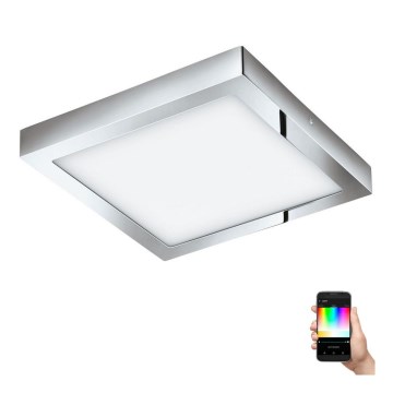 Eglo - Iluminação de teto LED RGBW com regulação FUEVA-C LED/21W/230V Bluetooth