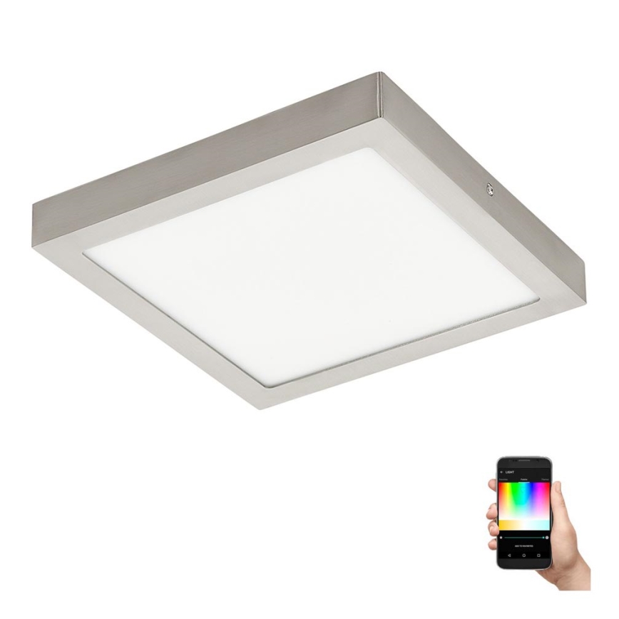 Eglo - Iluminação de teto LED RGBW com regulação FUEVA-C LED/21W/230V