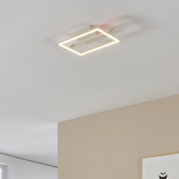 Eglo - Iluminação de teto LED RGBW com regulação LED/17W/230V 2700-6500K branco + comando