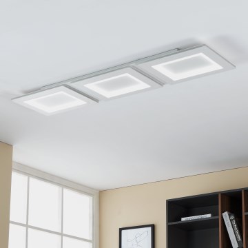 Eglo - Iluminação de teto LED RGBW com regulação LED/42,5W/230V