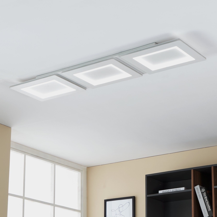 Eglo - Iluminação de teto LED RGBW com regulação LED/42,5W/230V