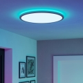 Eglo - Iluminação de teto LED RGBW para casa de banho com regulação LED/16,8W/230V 2700-6500K diâmetro 50 cm IP44 branco ZigBee