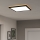 Eglo - Iluminação de teto LED RGBW para casa de banho com regulação LED/17,6W/230V 2700-6500K 39x39 cm IP44 preto ZigBee