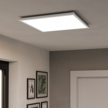 Eglo - Iluminação de teto LED RGBW para casa de banho com regulação LED/17W/230V 2700-6500K 50x50 cm IP44 branco ZigBee