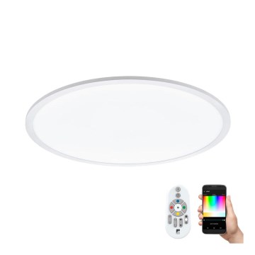 Eglo - Iluminação de teto LED RGBW SARSINA-C LED/34W/230V + controlo remoto
